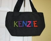 Personalized Applique Lunch Tote