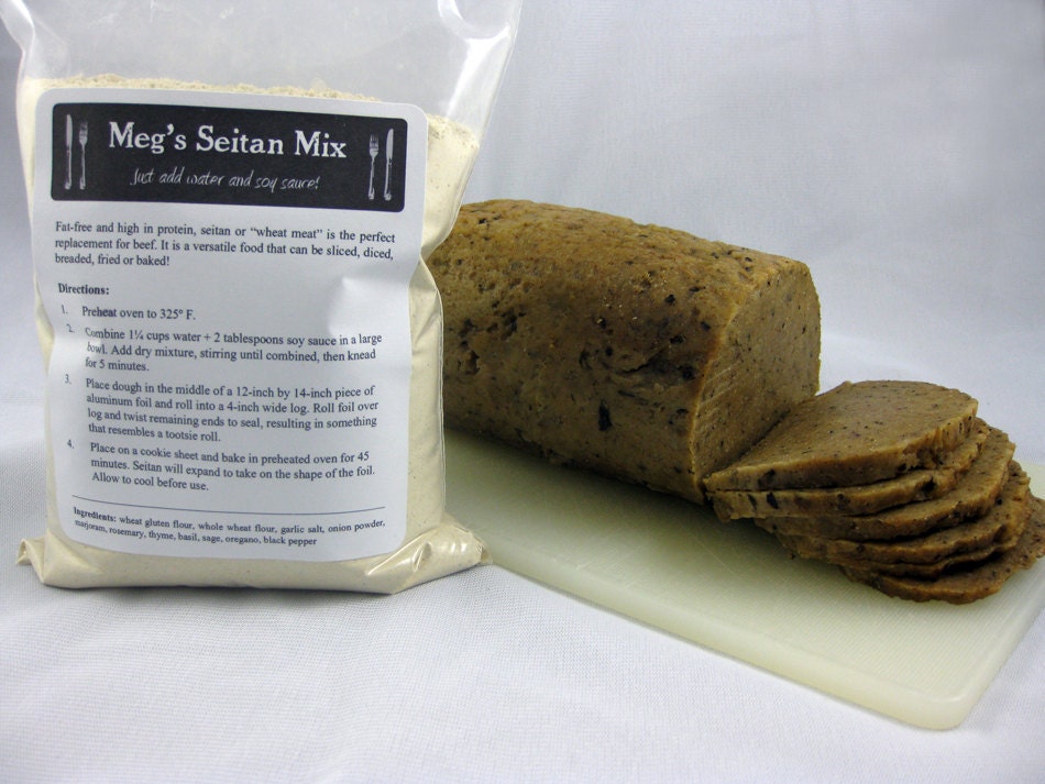 Meg's Seitan Mix (Vegetarian & Vegan Beef Substitute)
