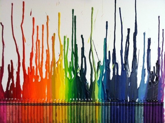 Rainbow Burst,16" x 20"