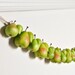 Pear Garland Decor Green Kitchen Autumn Home Decoration for Wedding Table Decor or Birthday Parties - 3.5 feet