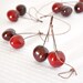 Wedding Garland Sweet Cherry Red Kitchen Decoration Fruit Home Decor for Winter Weddings and Birthday Parties - 6 feet -