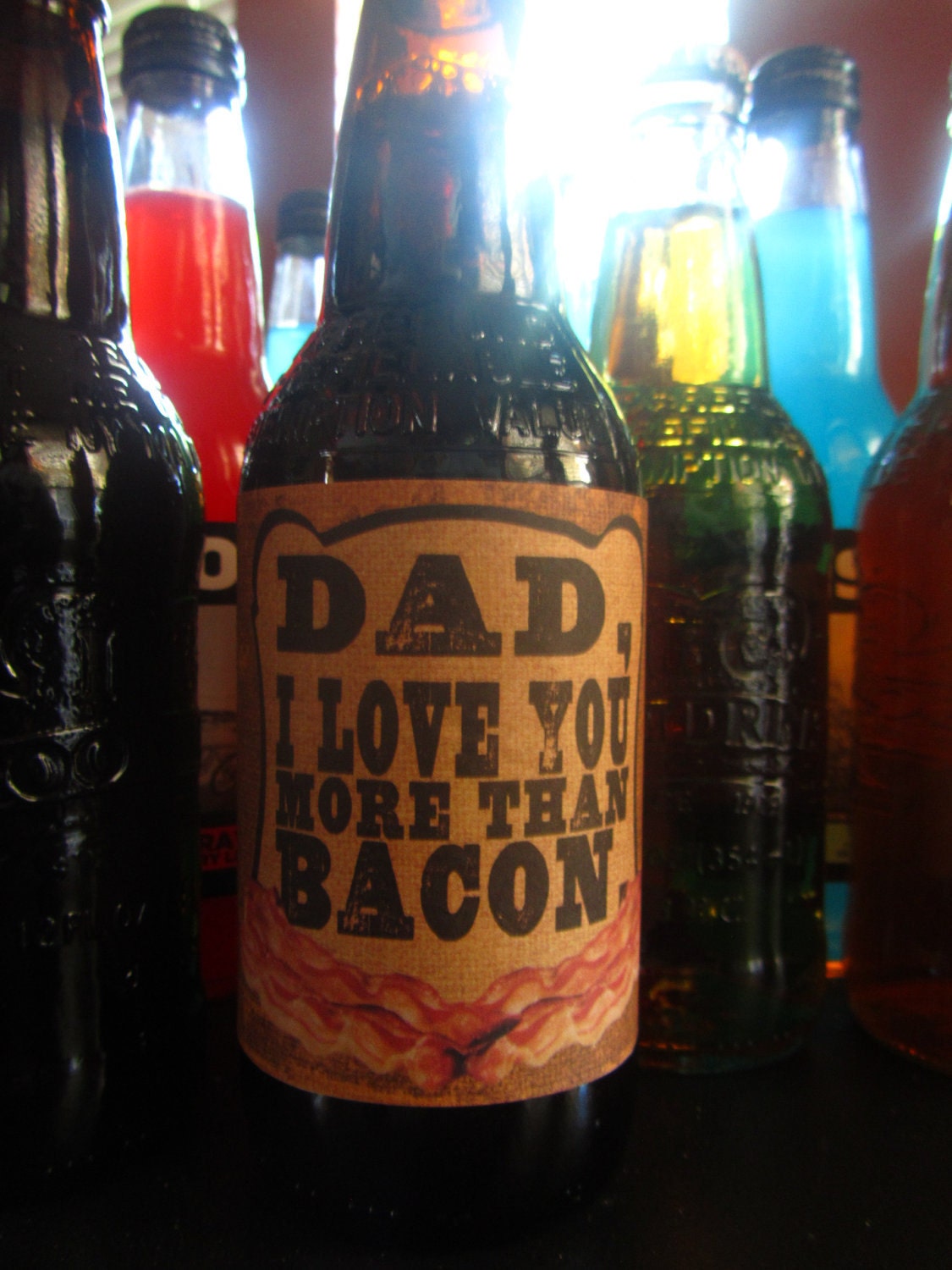 FATHER'S DAY Bottle Label Wrapper Printable File DIY Father's Day Gift My Man - 102103409