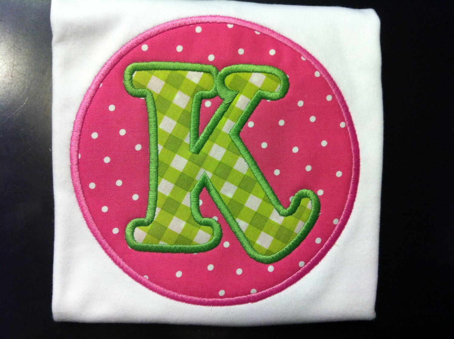 Personalized Initial Shirt for Girls