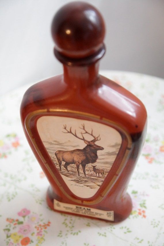 Vintage Jim Beam Liquor Decanter Featuring James Lockhart