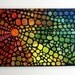 Reserved JUST for Tiffany....... Heavy Textured Metallic Large Painting on Canvas...- by Nata S.