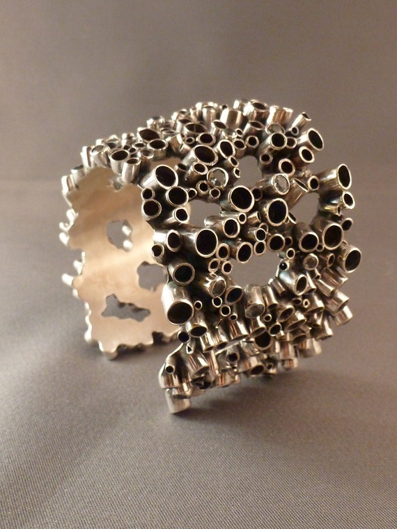 big bubble cuff bracelet
