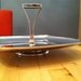 Vintage Serving Tray with Spindle 1950 Vintage Melbren Creations