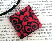 Neon Pink Pendant Necklace - Jewel Tone Jewelry