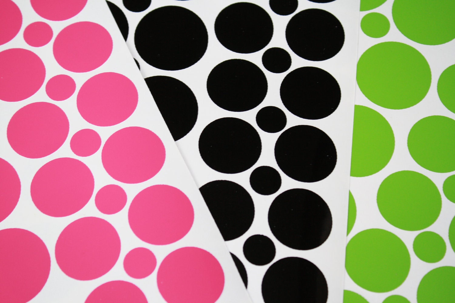 Vinyl Polka dots 30 11/4 36 1 dots 36 1/2 by StudioFourDesigns
