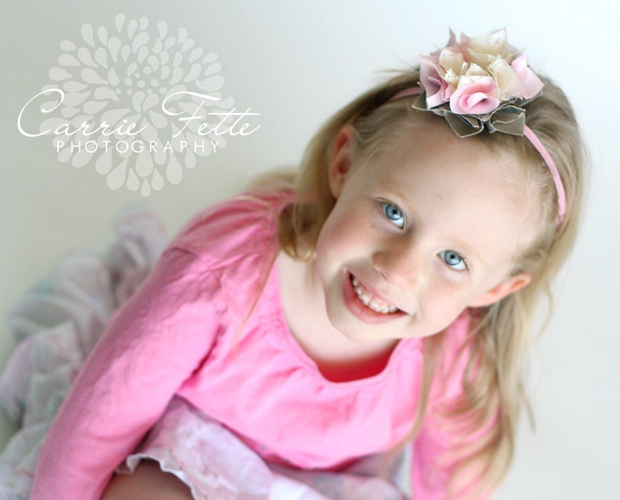 Air Force- Princess in PInk Adjustable Headband