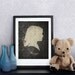Unique Custom Silhouette Portrait - Vintage Chic 4