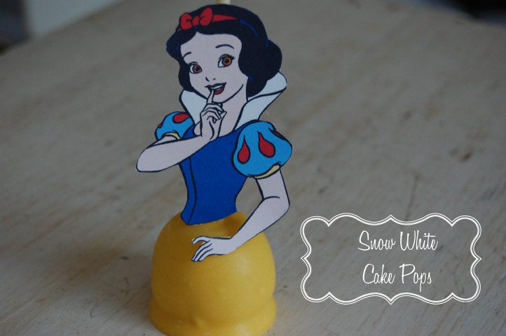 Snow White Cake Pops