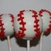 Baseball Cake Pops