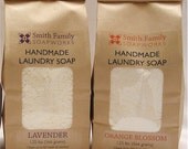 Natural Laundry Soap, 2 Bags, Handmade Laundry Soap, Cleans up to 100 loads of Laundry