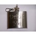 Personalized Custom Engraved 2oz Mini Key-Chain Stainless Steel Flask