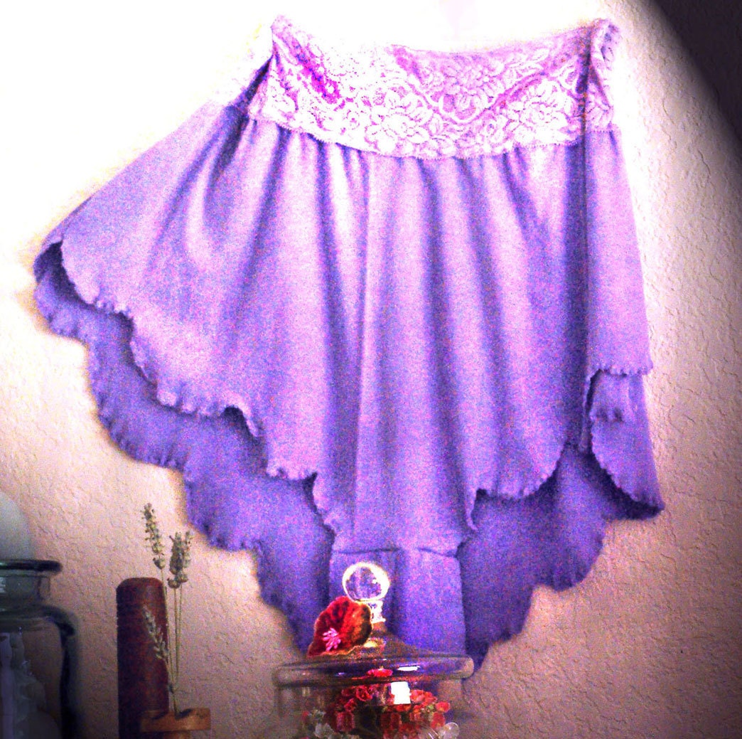 Saucy Kittys Sleep Tap Pants Softest Ever  Medium Bamboo and cotton Lavender Knit