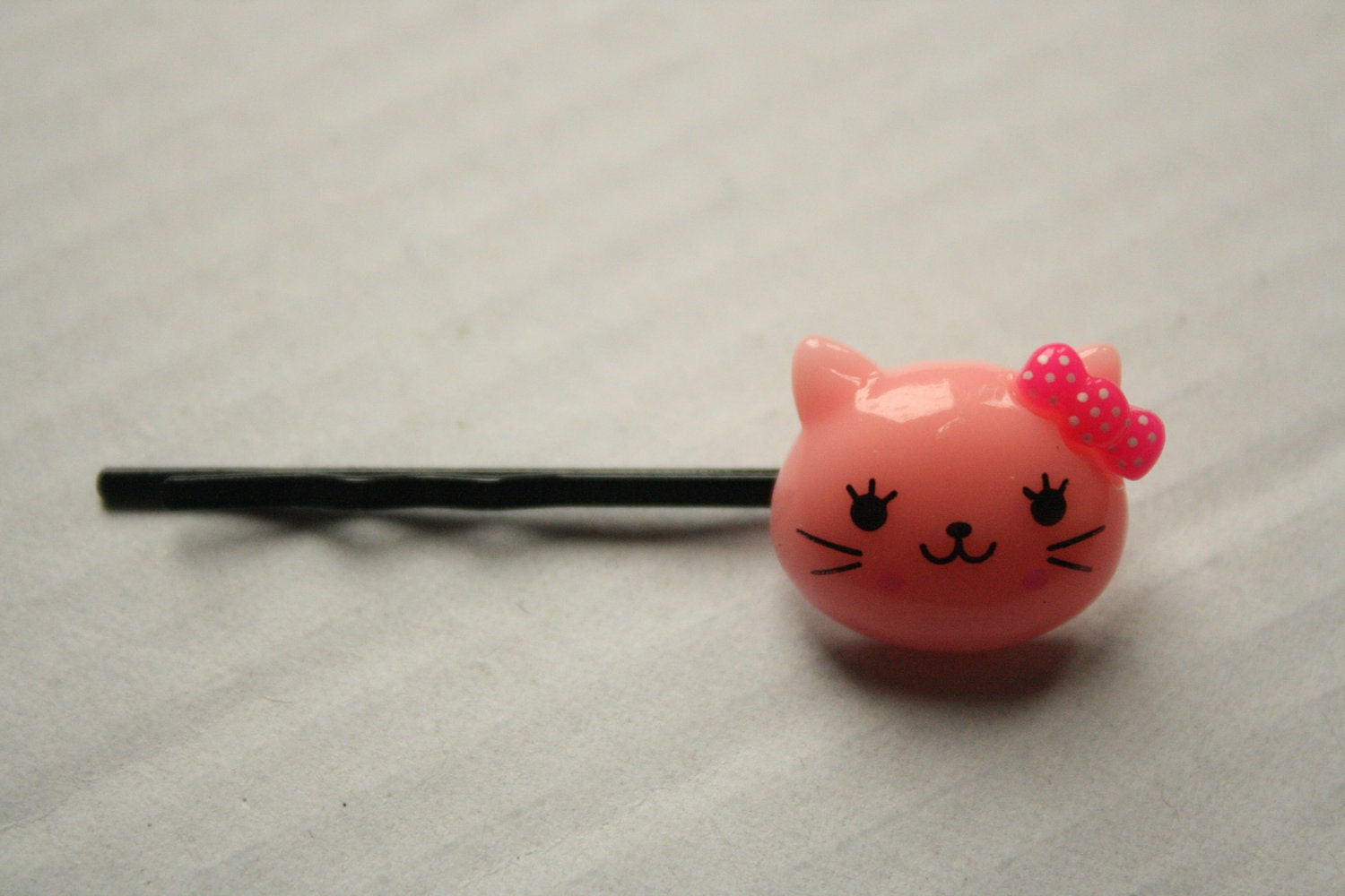 One Adorable Kitten Bobby Pin- Retro/ Kitsch/ Kawaii