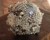 Mini "Nosegay" Bridal Brooch Bouquet/Custom deposit