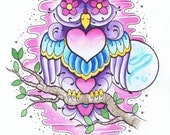 Girly Owl
