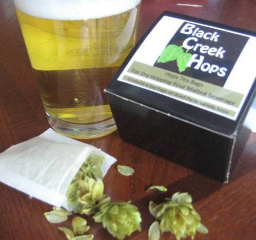 Perle Hops tea bags for beer
