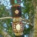 Brown Turquoise Leather Cross Cuff Bracelet Western Cowgirl with Silver Concho