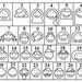 Funny Christmas Ornament, "I got your back" Stick Figure Ornament