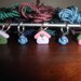 Polymer clay- Birdhouse and Blue Bird Stitch Markers without rings (set of 5) -RESERVED FOR dawnfarris