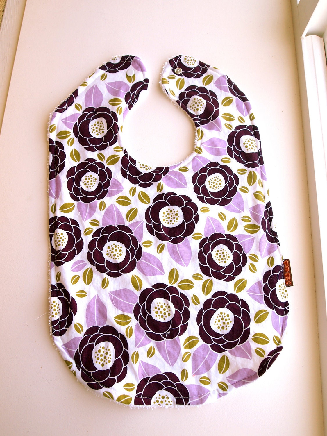 peony Baby bib Toddler bib girls
