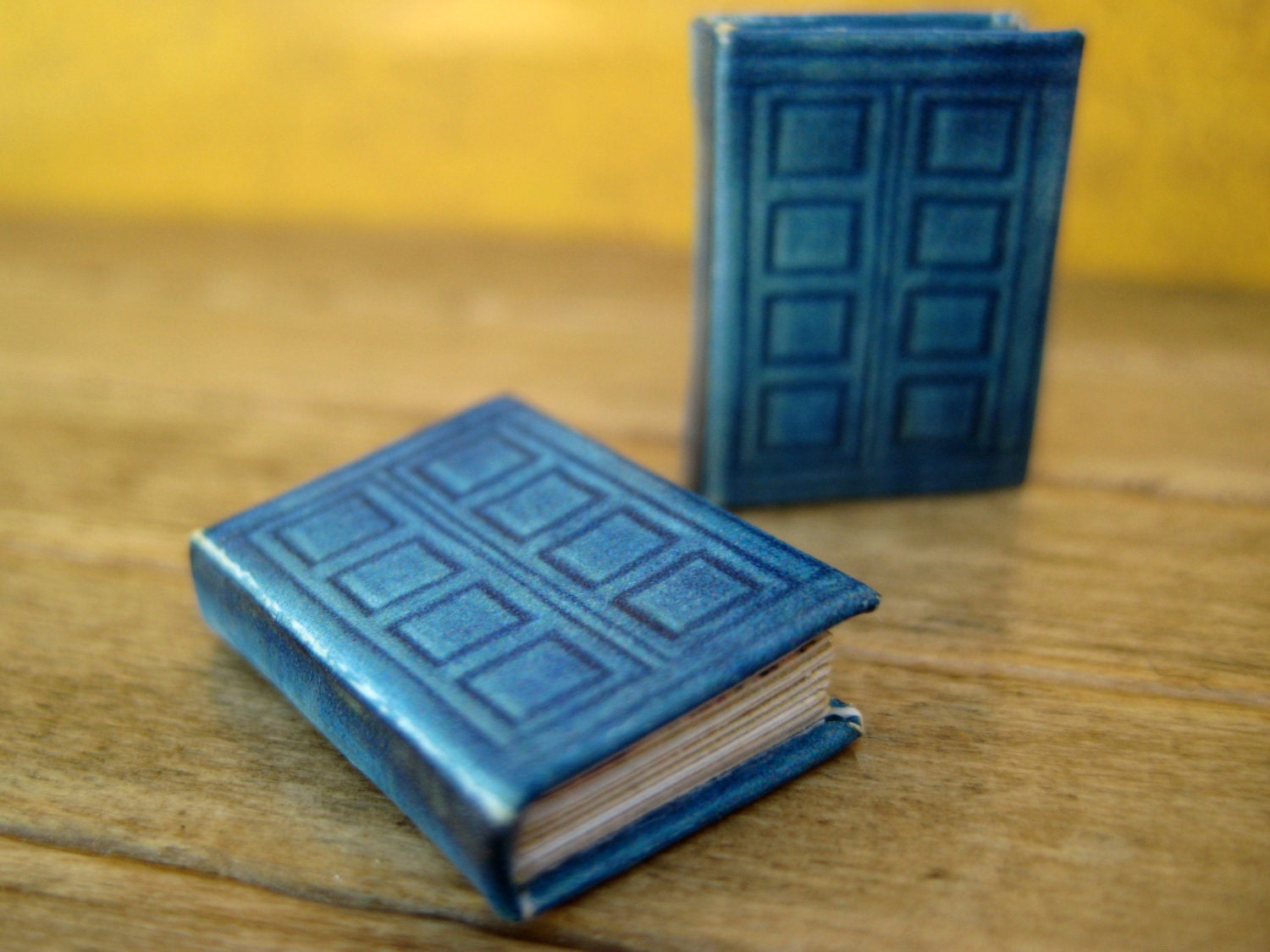 River Song's TARDIS journal in dollhouse miniature: Perfect for Doctor Who fans