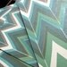 Green Pattern - Letterpress Postcard
