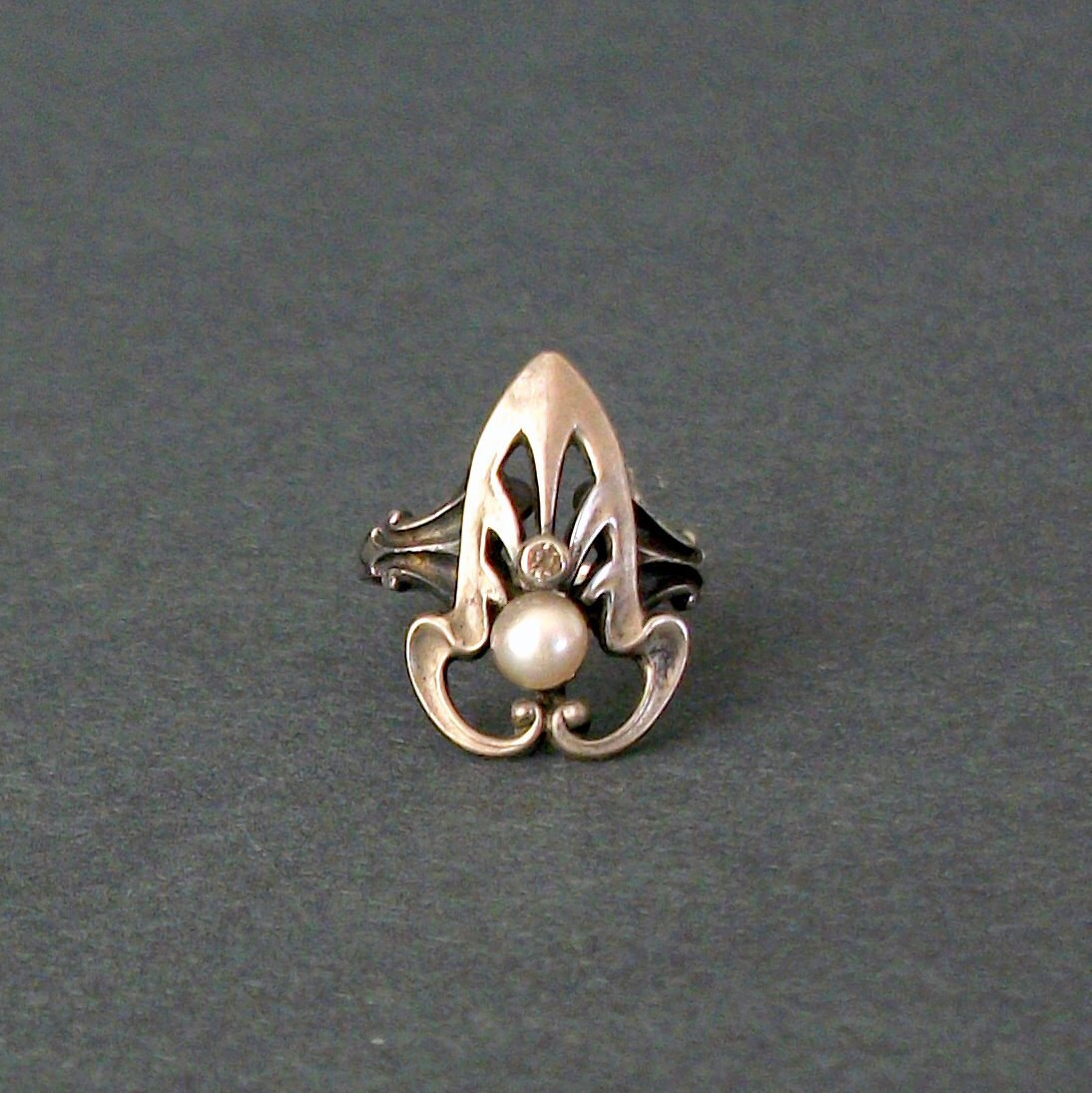 vintage art nouveau rings