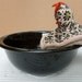 Free Shipping - Vintage Black Pyrex Bowl