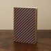 4 x 6" - Screenprinted Leather Blank Book