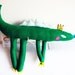Large Felt 'Lizard King' Character