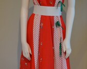 Prairie Skirt // Strapless Dress // 70s