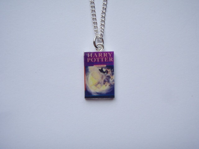 UK Harry Potter Saga Miniature Book Pendant Necklace - HP and the Prisoner of Azkaban