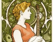 Shirley Collins - Serigraph on Paper - Thomas Shahan