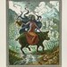 She Rode a Pig - 2011 - Thomas Shahan - 4 Color Serigraph on Paper