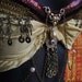 Tribal Fusion Bellydance Bra- Crème Brûlée- Performance Ready, A or B Cup