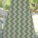 Designer Decorative Ironing Board Cover Chevron Green by Riley Blake