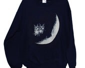 Moon Cats Sweatshirt (Select Size)