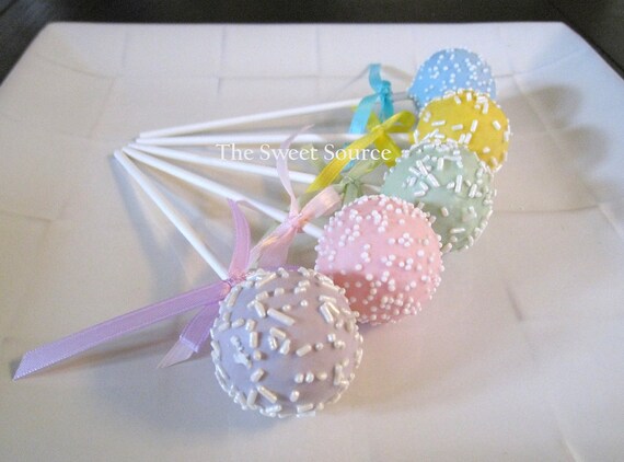 Cake Pops: Wedding Cake Pops Made to Order with High Quality Ingredients. Il_570xn