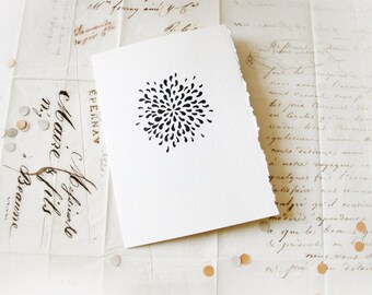 hand drawn card & envelope ///