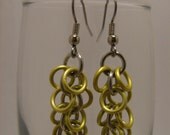 Handmade Chainmail Shaggy Loop Earrings