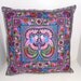 Cushion Cover HMONG Hill Tribe Thailand FAIR Trade Handmade Candy Birds (cs011mub)