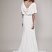 Vintage Inspired Wedding Dress: Audrey Blouse and Descending Silk Skirt
