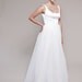 Tulle Wedding Dress: Petals Scooped Tank and Layered Tulle Skirt