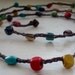 Wood You Be Mine: Versatile crocheted necklace / bracelet / belt / headband- extra-long