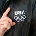 USA OLYMPICS Black Windbreaker - Size M