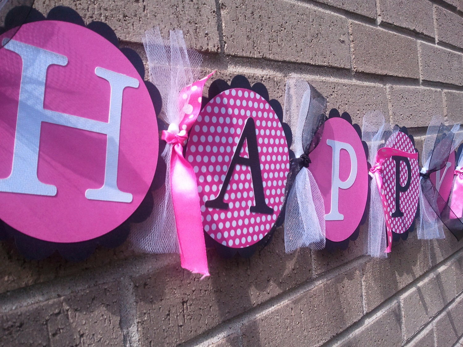 Minnie Mouse Happy Birthday Banner